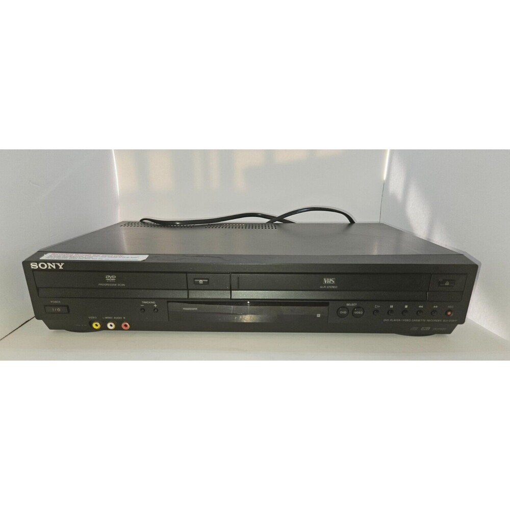 VTG Sony SLV-D281P Dvd/Vhs progressive scan. No remote. Tested. W/extras.